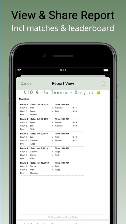 All-Play-All Round Robin screenshot-4