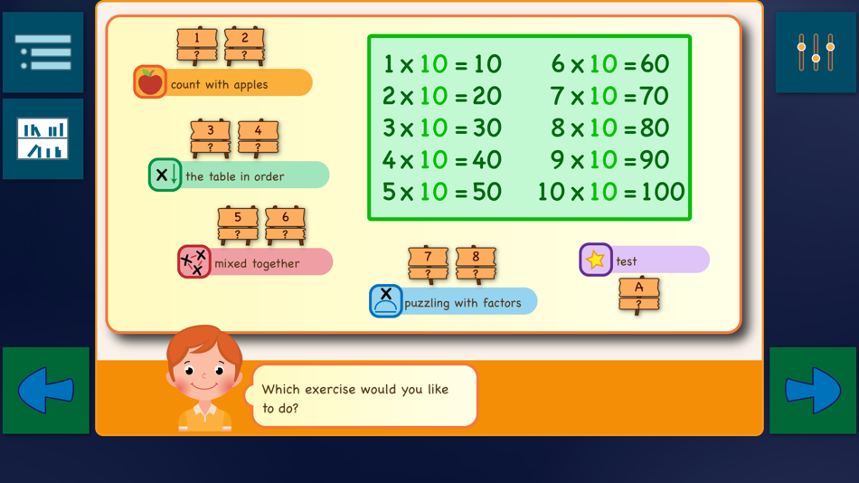 #2. Multiplication Tables & Apples (macOS) 来自: Magiwise