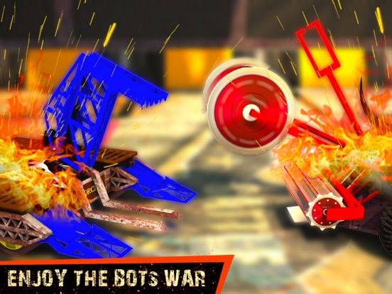 Screenshot #4 pour Robot Car Battle Arena 3d