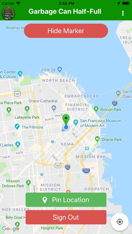 Garbage Can Half Full