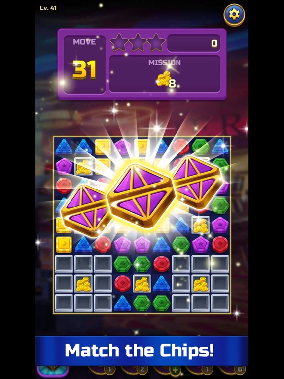 Screenshot #4 for Vegas Vibe - Lucky Match 3