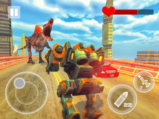 Screenshot #5 pour Robot Vs Dinosaur