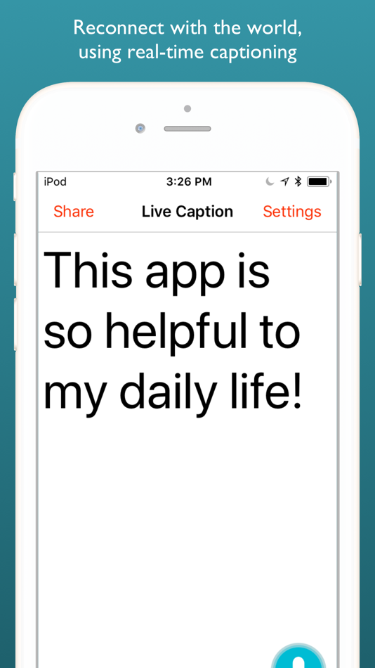 #5. Live Caption (iOS) 由: Live Caption, Inc.