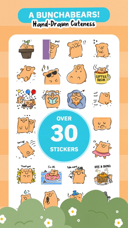 A BUNCHABEARS Stickers