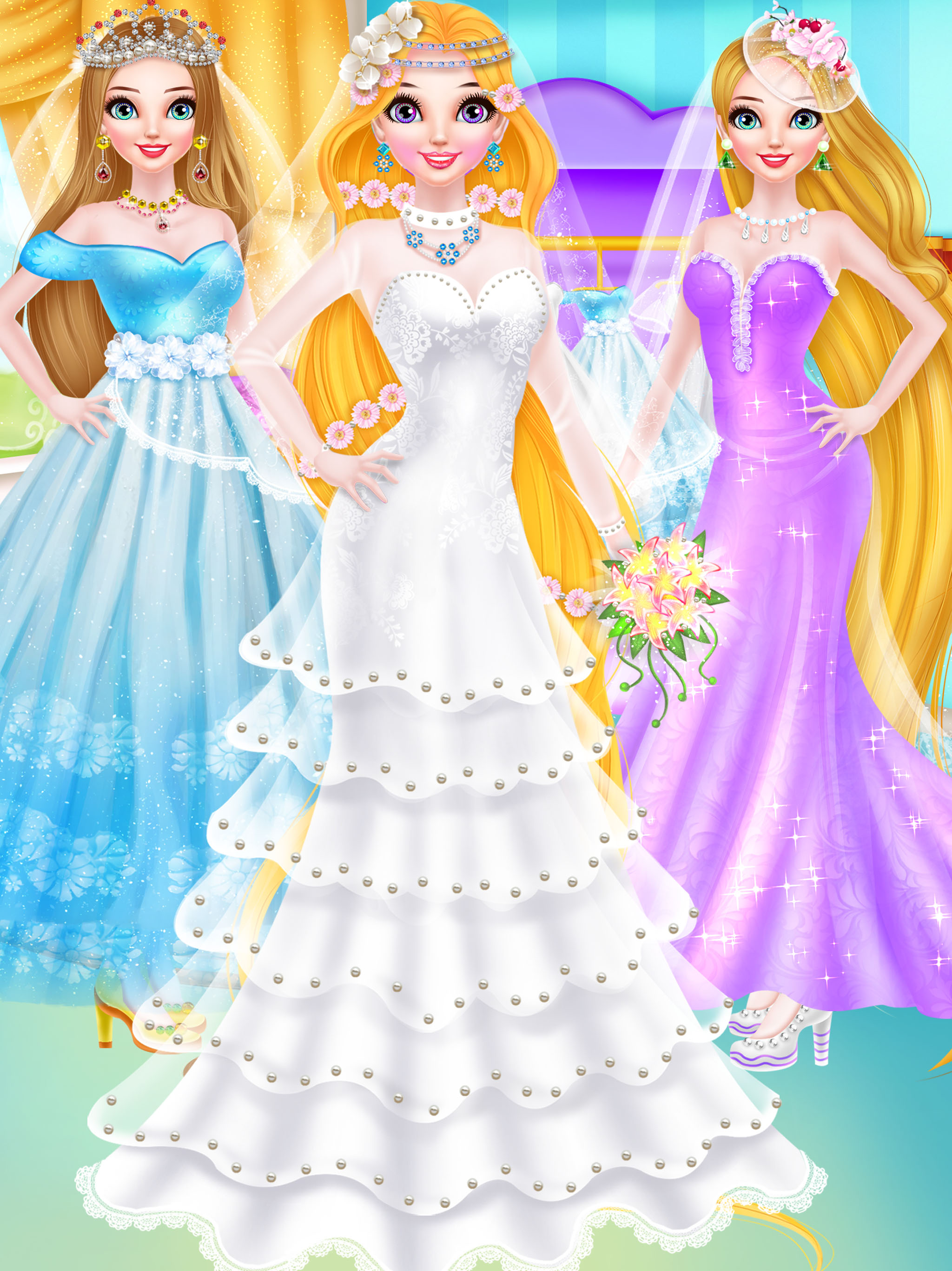 Long Hair Princess Wedding screenshot 9