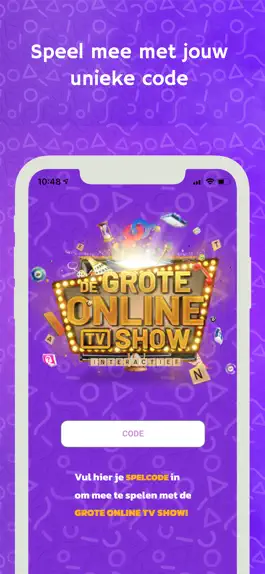 Game screenshot De Grote Online TV Show apk