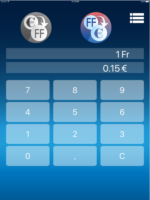 Télécharger Euro Franc Convertisseur Plus pour iPhone / iPad sur l'App  Store (Finance)