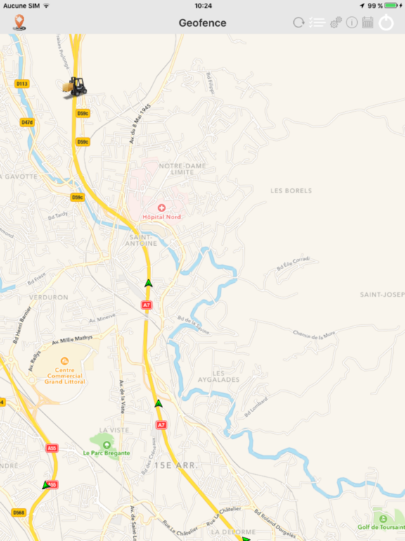 Screenshot #6 pour GeoFence