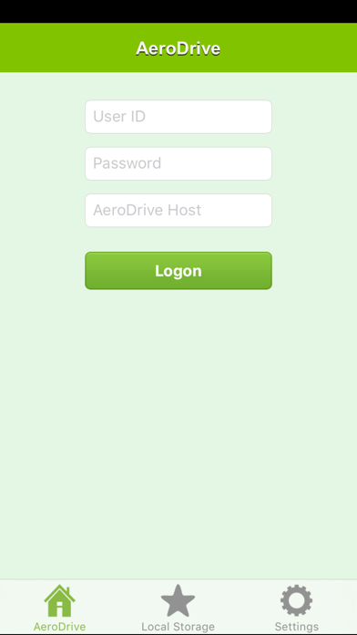 App for AeroDrive screenshot