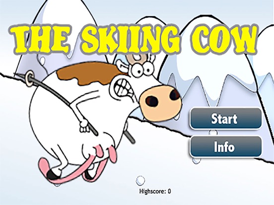 Screenshot #4 pour The Crazy Skiing Cow