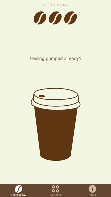 Endless Coffee Shots: Tracker