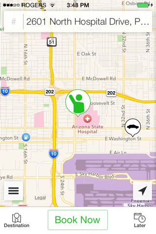 Yellow Cab Arizona Travel Taxi Hail Hail Application