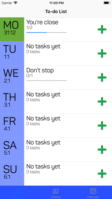 How to cancel & delete Day Lists from iphone & ipad 1