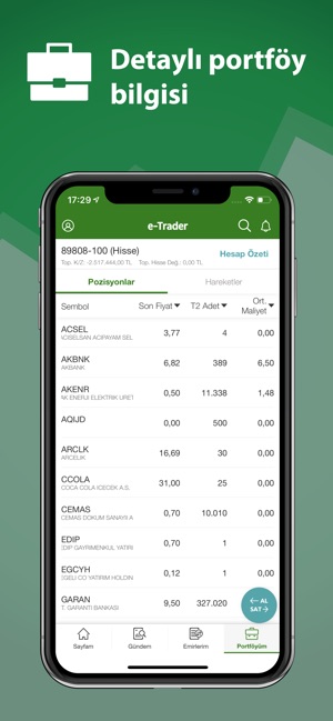 Garanti BBVA e-Trader App Store'da