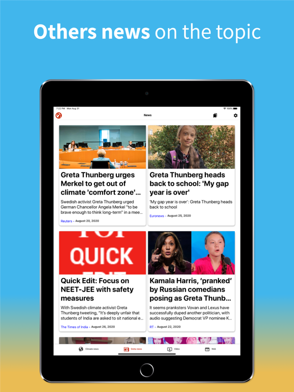 Screenshot #6 pour Climate Change News