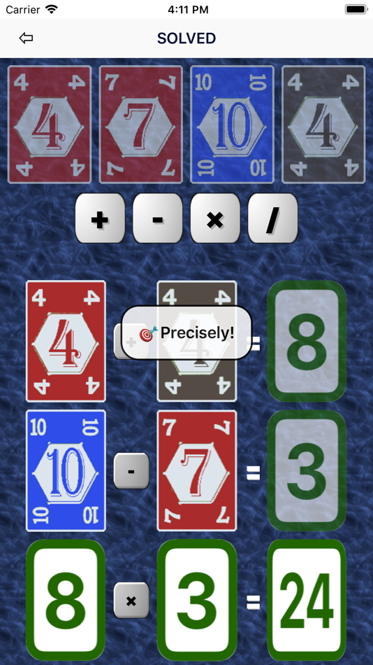 #4. DoDo 24 (iOS) 由: Michael Glickman