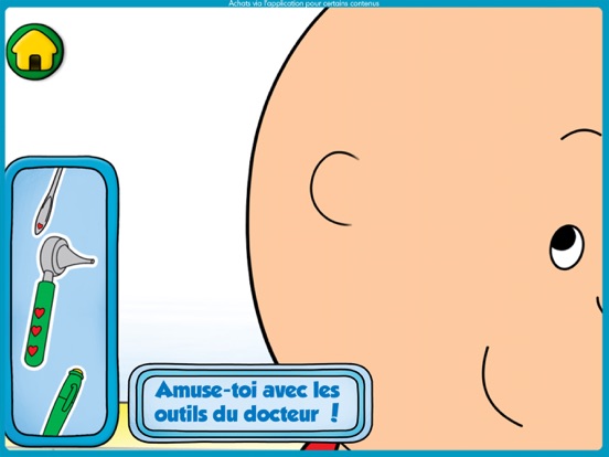 Screenshot #6 pour Caillou Chez le Docteur