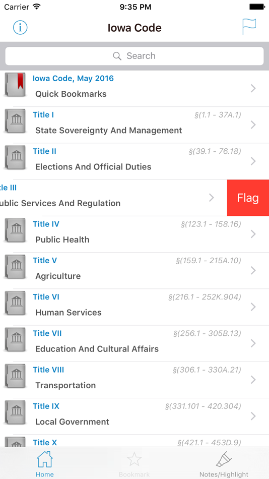 #1. Iowa Code, IA Laws (iOS) 게시자: Nirmala T V