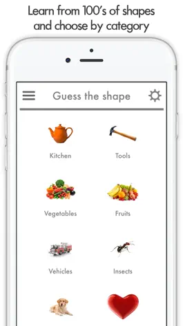 Game screenshot Guess the shape learning game mod apk