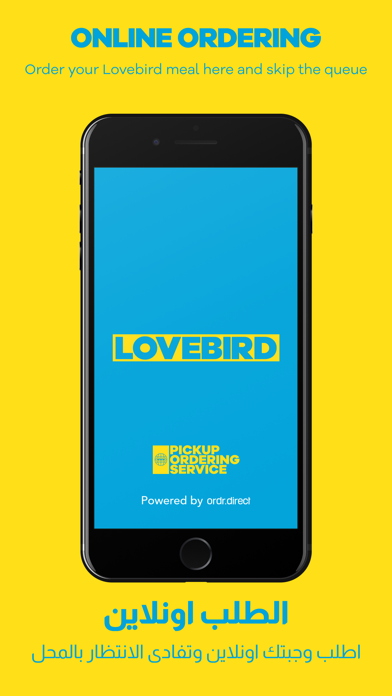 Lovebird Ordering Screenshot 1 - AppWisp.com Lovebird Ordering Screenshot 1 - AppWisp.com