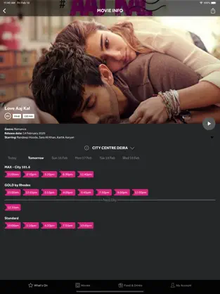 Captura de Pantalla 7 VOX Cinemas App iphone