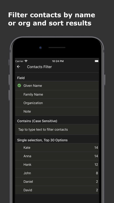 Screenshot #3 pour contacts exportation