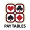The Video Poker Pay Table app gives you the exact pay back percentages for all the most popular video poker games