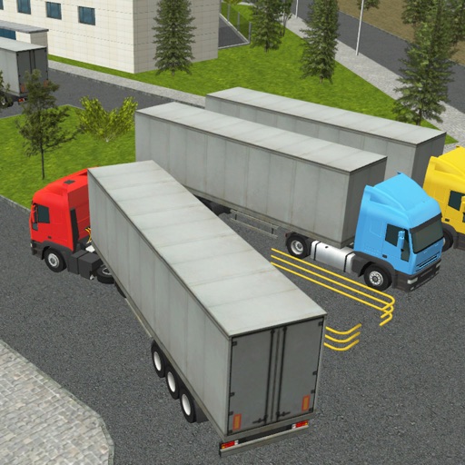 Semi Driver Trailer Parking 3D