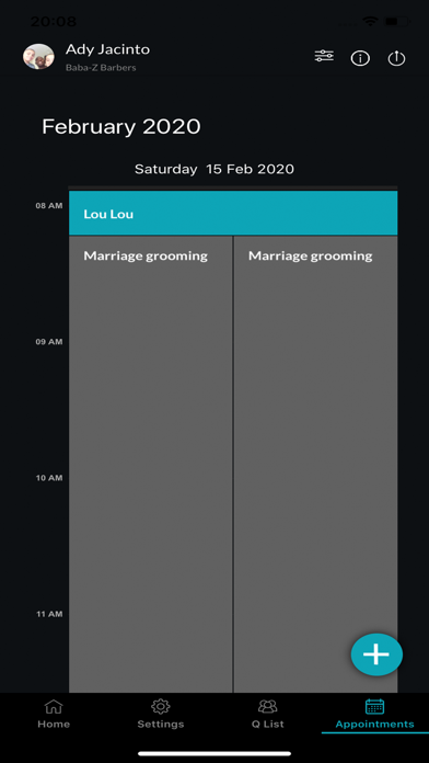 iQueueBarbers Screenshot