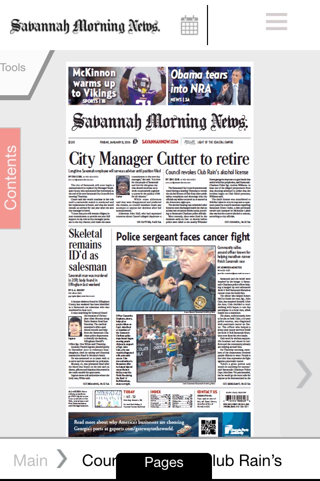 Savannah Morning News eEdition screenshot 3