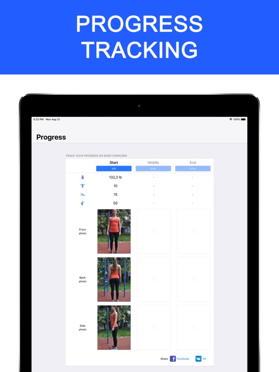 SOTKA: Fitness Minimalism iPad screenshot 5 - Health & Fitness app