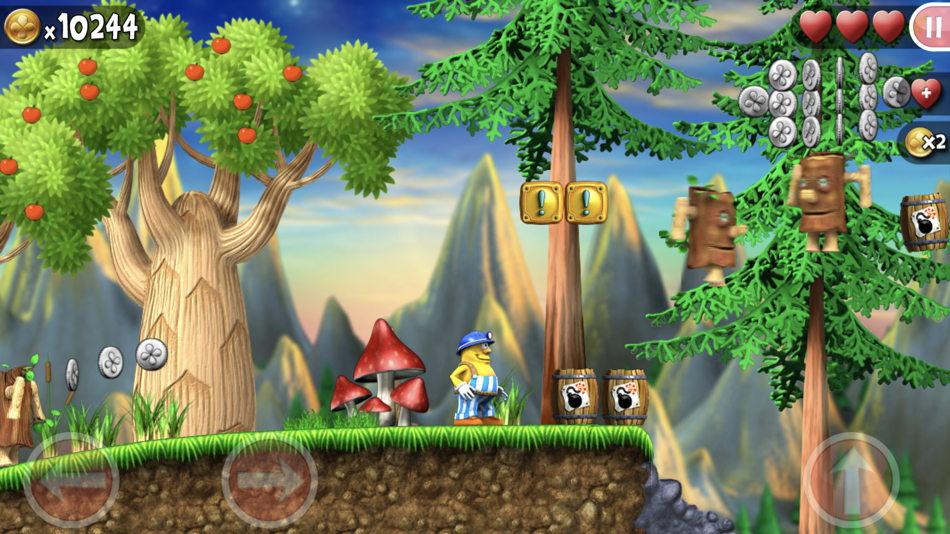 #3. Incredible Jack: Jump and Run (iOS) 由: BrainMount Ltd