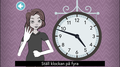 How to cancel & delete Moji Klockis sv. teckenspråk from iphone & ipad 4