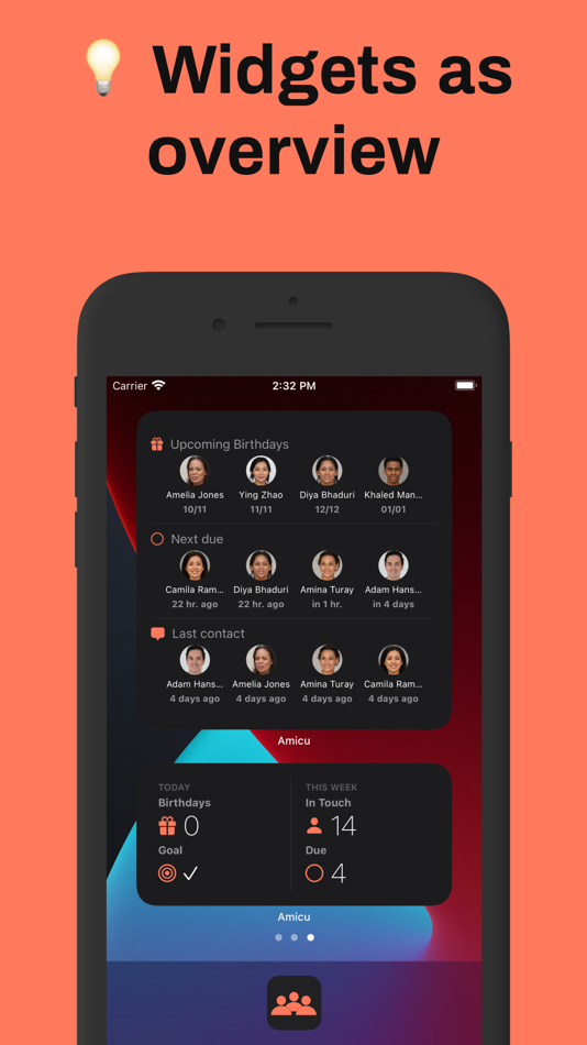 #5. Contacts Address Book: Amicu (iOS) 由: Kai Oelfke