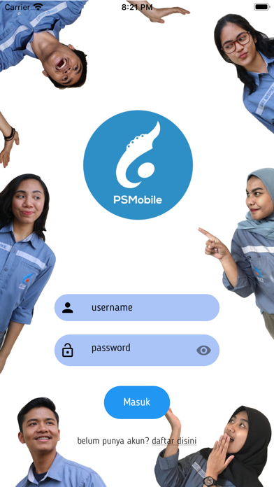 PSMobile app screenshot