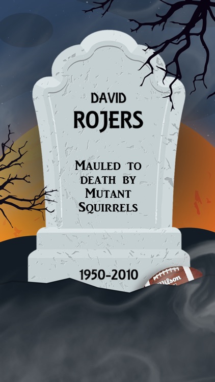 Words on Gravestone? Funny