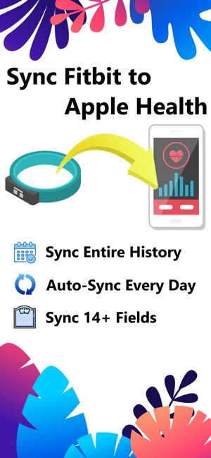 sync fitbit heart rate to apple health