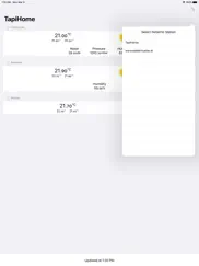weather stations iPad Captures Décran 2