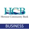Start banking wherever you are with Horizon Community Bank Business for Tablet for mobile banking