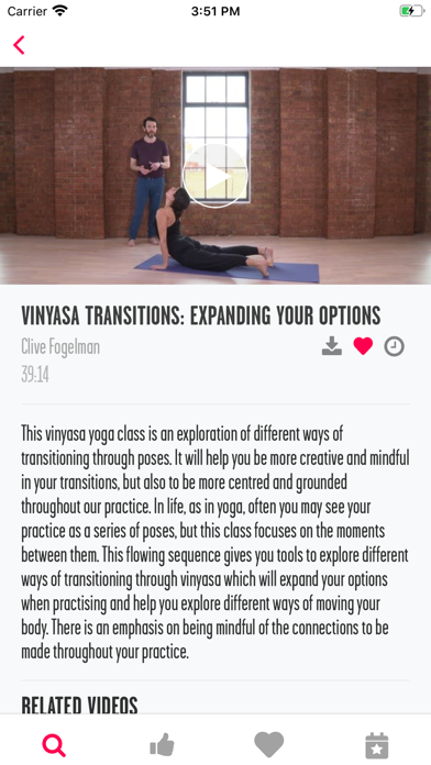 Movement for Modern Life: Yoga iPhone screenshot 2 - Health & Fitness app