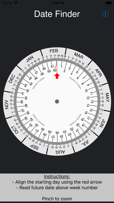 Simple Date Wheel Screenshot