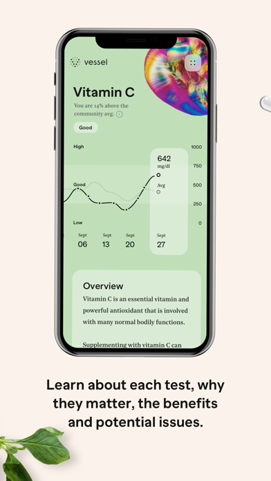 Vessel - Home Wellness Tracker Screenshot