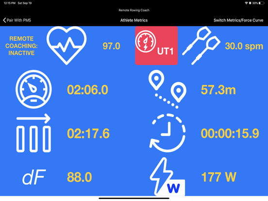 Screenshot #4 pour Remote Rowing Coach