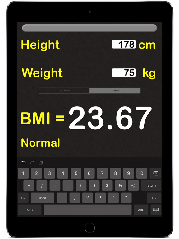 Screenshot #5 pour BMI Calculator‰