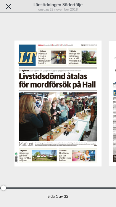 LT Södertälje e-tidning screenshot 3