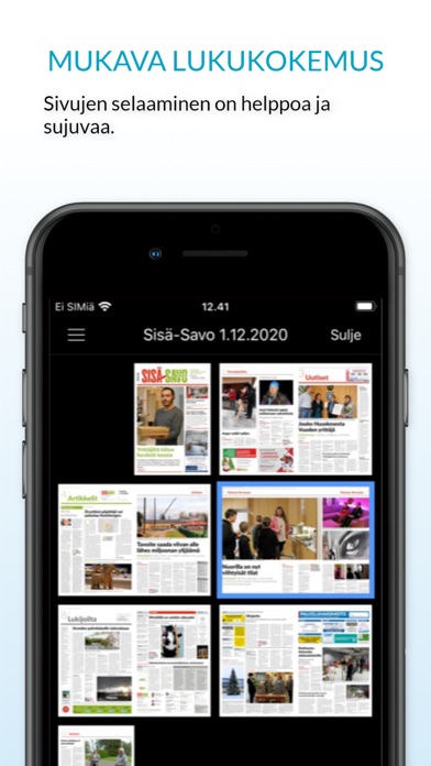 Sisä-Savo, päivän lehti Screenshot