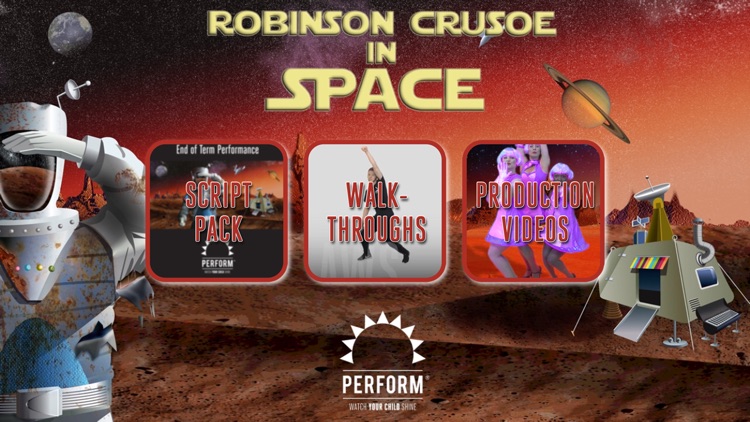 Robinson Crusoe In Space