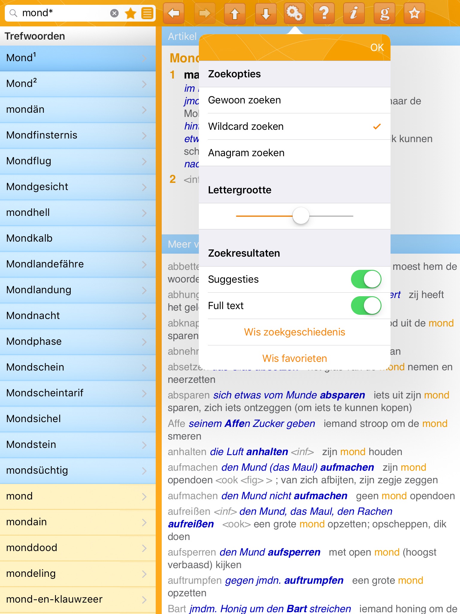 Woordenboek XL Duits Prisma screenshot 3
