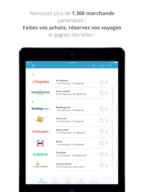 Screenshot #5 pour MilesBooster