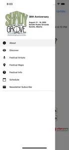 ShadyGrove Bluegrass Festival screenshot #1 for iPhone